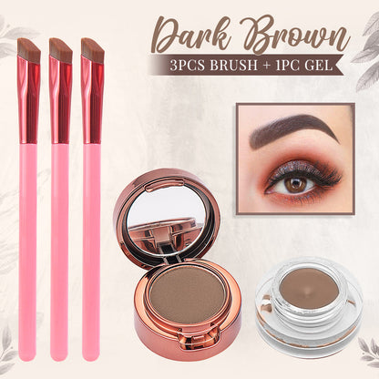 Blaireau Präziser abgewinkelter Brauenpinsel