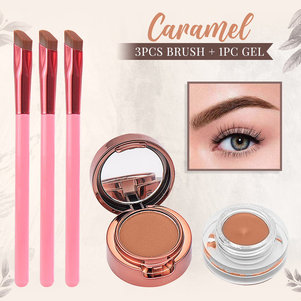 Blaireau Präziser abgewinkelter Brauenpinsel