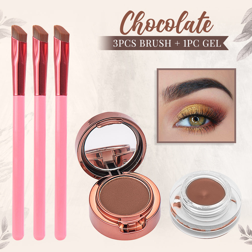 Blaireau Präziser abgewinkelter Brauenpinsel