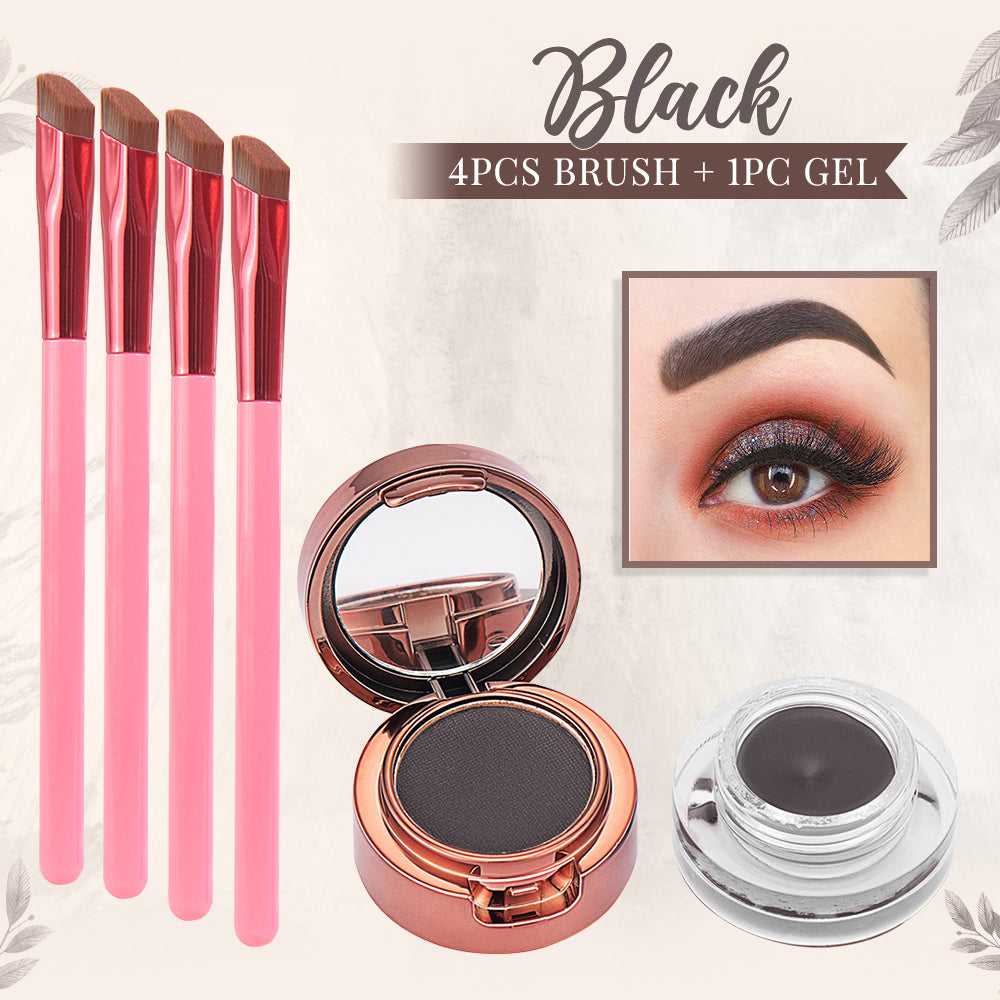 Blaireau Präziser abgewinkelter Brauenpinsel