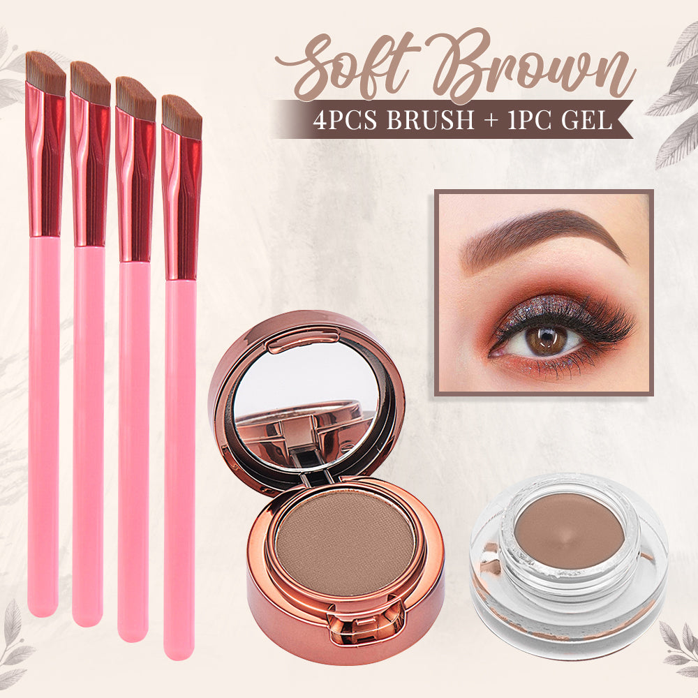 Blaireau Präziser abgewinkelter Brauenpinsel