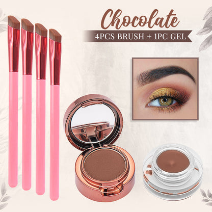 Blaireau Präziser abgewinkelter Brauenpinsel