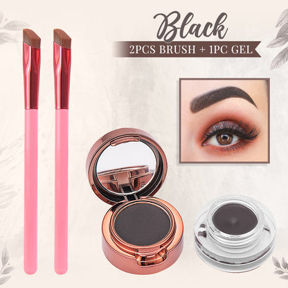 Blaireau Präziser abgewinkelter Brauenpinsel