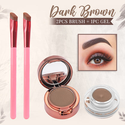 Blaireau Präziser abgewinkelter Brauenpinsel