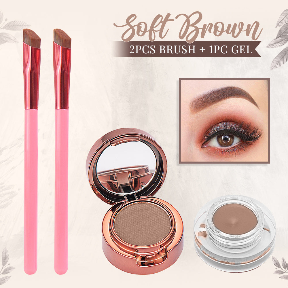 Blaireau Präziser abgewinkelter Brauenpinsel